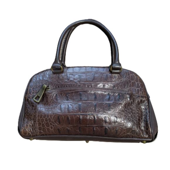 Franco Sarto Alligator Embossed Leather Purse - Picture 1 of 8